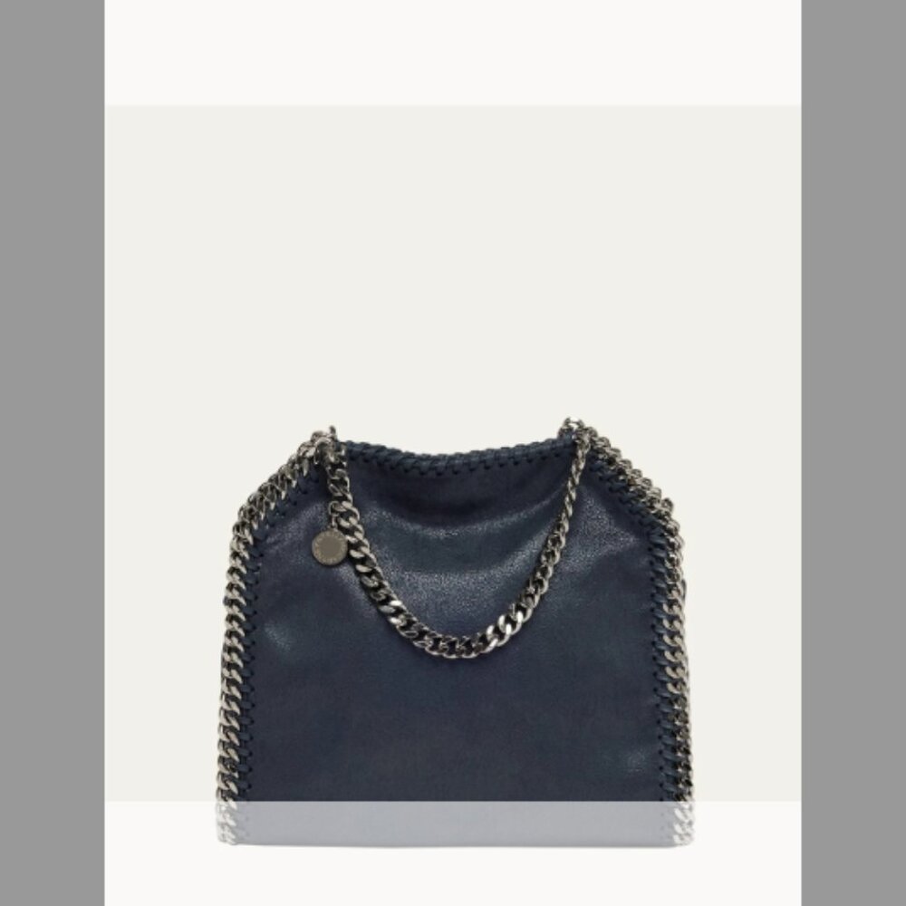Stella McCartney NWT Mini Falabella Top Handle Bag (ORIG. $1350) NAVY